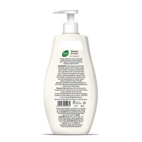 Anti Dandruff 2 In1 Shampoo With Active Conditioner, With Onion and Methi - 800ml