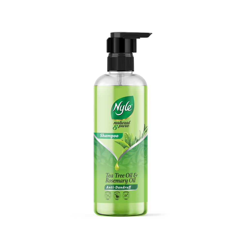 Anti Dandruff Shampoo, With Goodness Of Tea Tree Oil & Rosemary Oil - 475ml