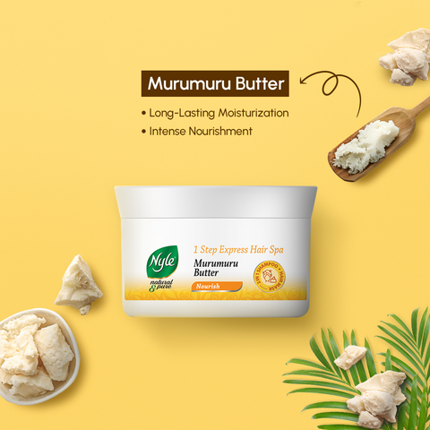 1 Step Express Hair Spa For Nourished Hair, 2 in 1 Shampoo & Mask, With Murumuru Butter