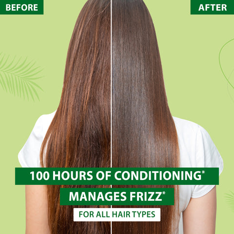 Nyle Naturals Soft & Shiny 100H Conditioning Anti Hairfall Conditioner, Fights dryness & Frizz,180ml